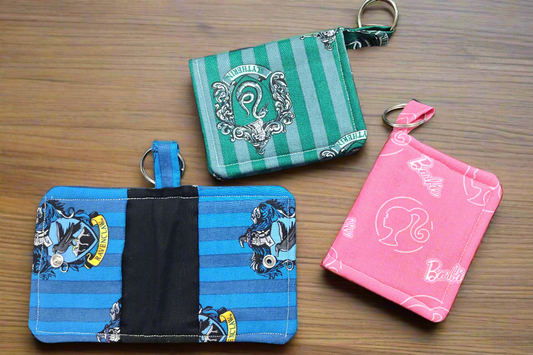 Two Pocket Keychain Wallets