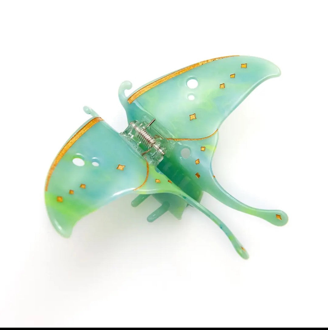 Luna Moth Hairclip