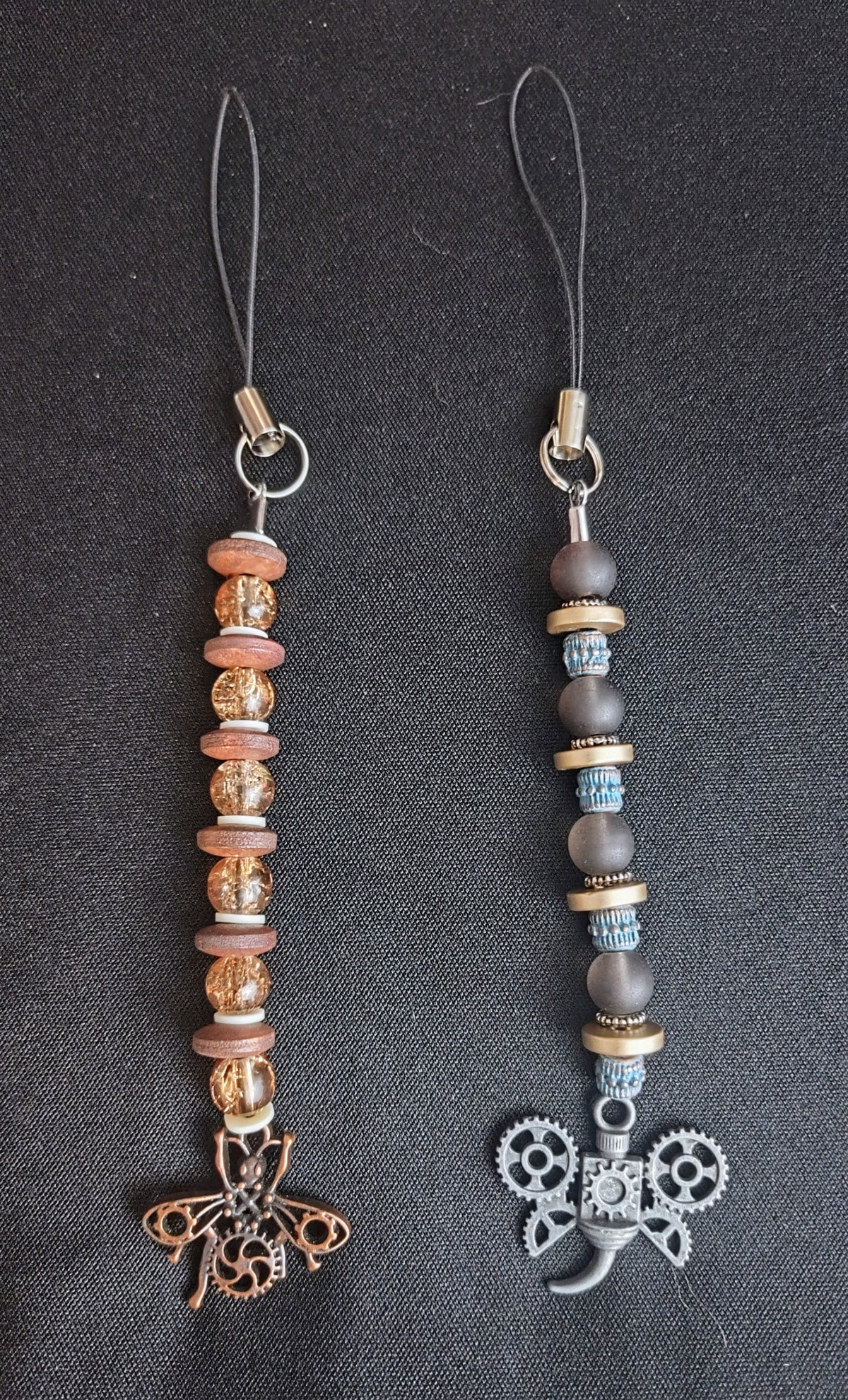 The Steampunk Charm Collection Phone and Accessory Charms